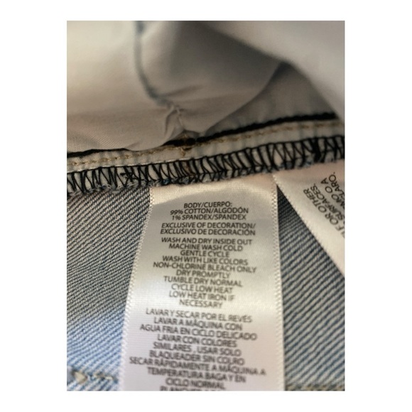 Calvin Klein jeans size 12.  New.  Vintage straight leg is the style , raw hem. - Picture 4 of 5